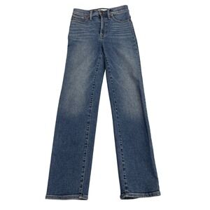 Madewell The Perfect Vintage Jeans Womens sz 26 Denim Blue High Rise Style NC162